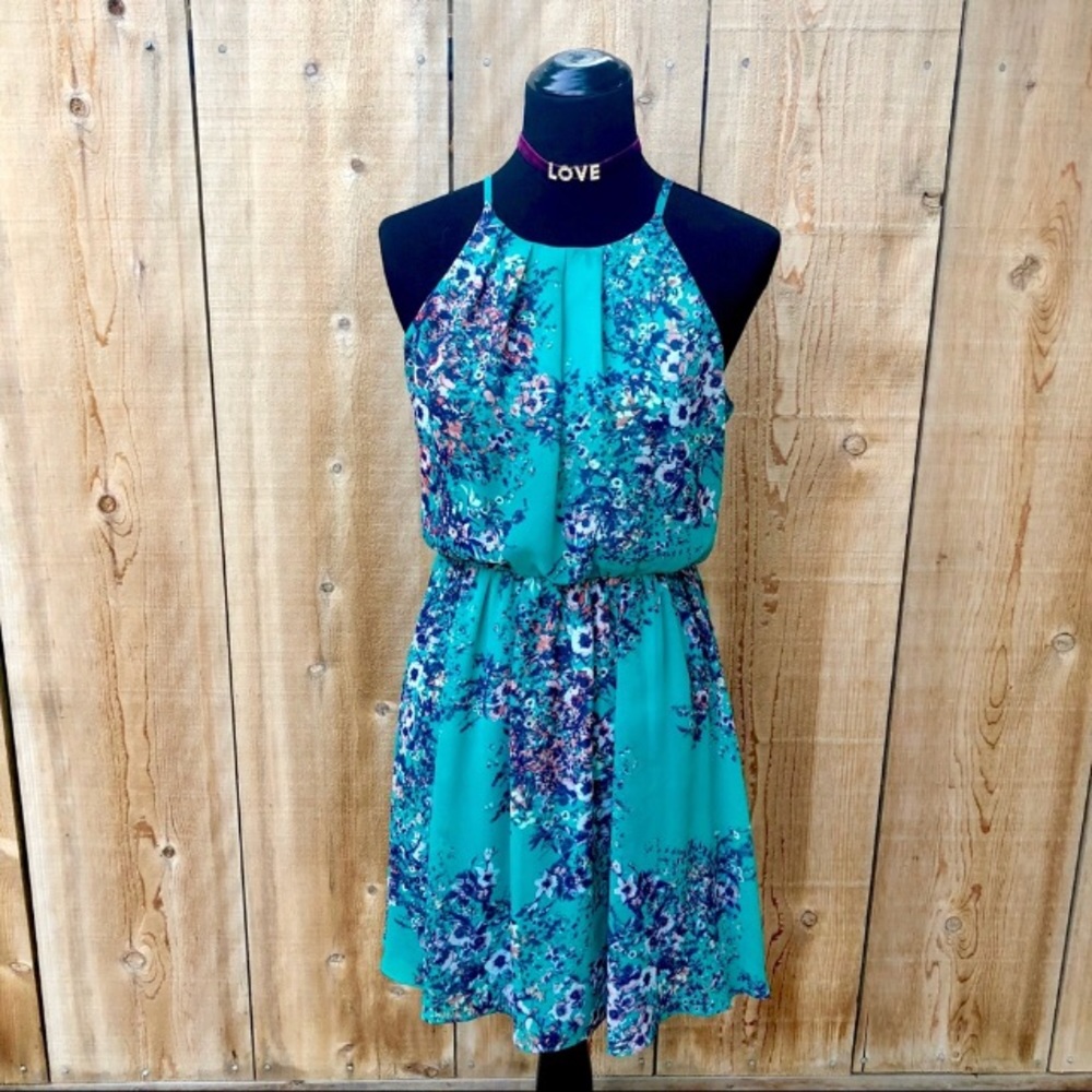 Iz Byer floral dress